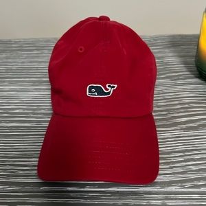 Red Vineyard Vines hat